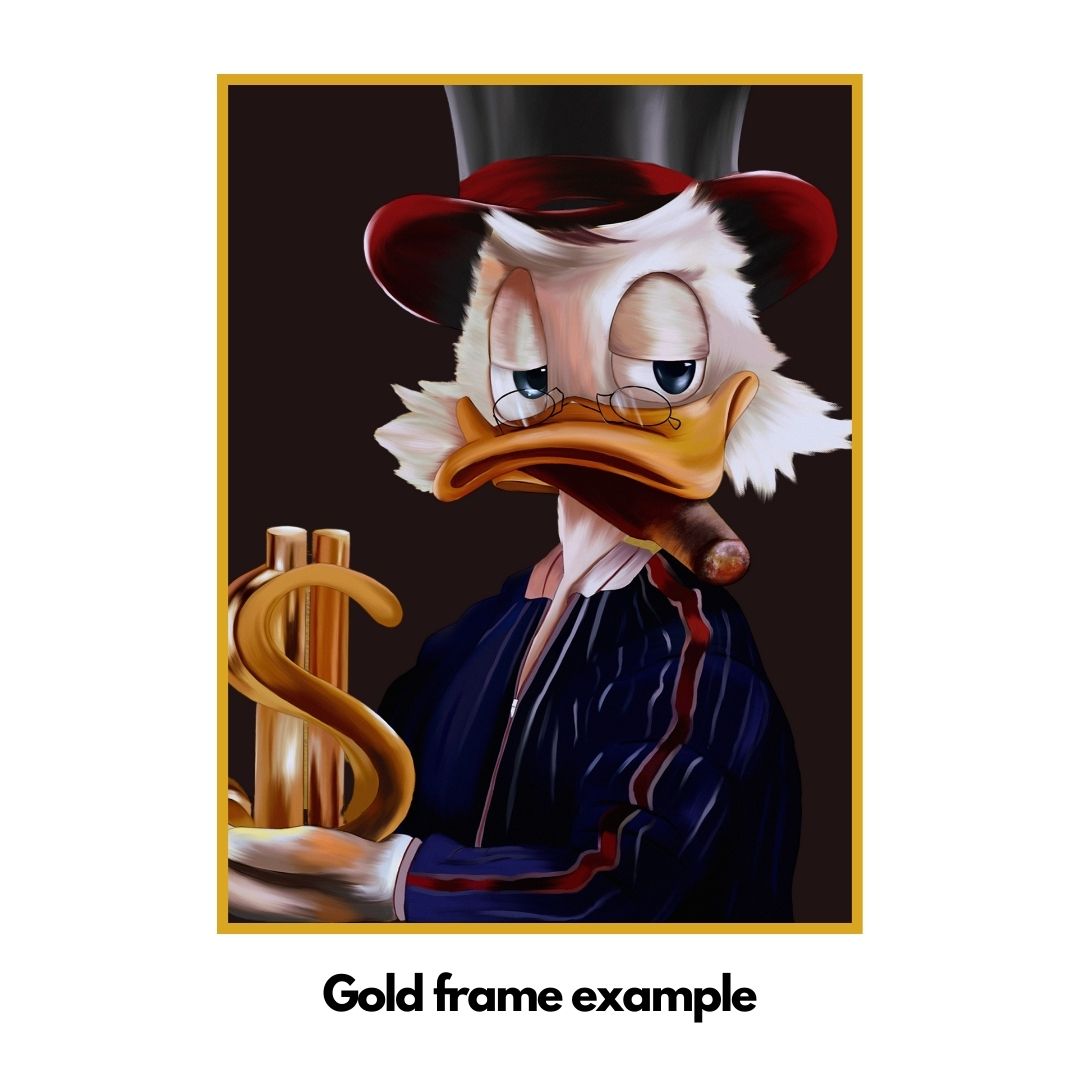 Scrooge Mcduck - Cigar & Dollar