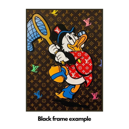 Scrooge Mcduck - Louis Vuitton background