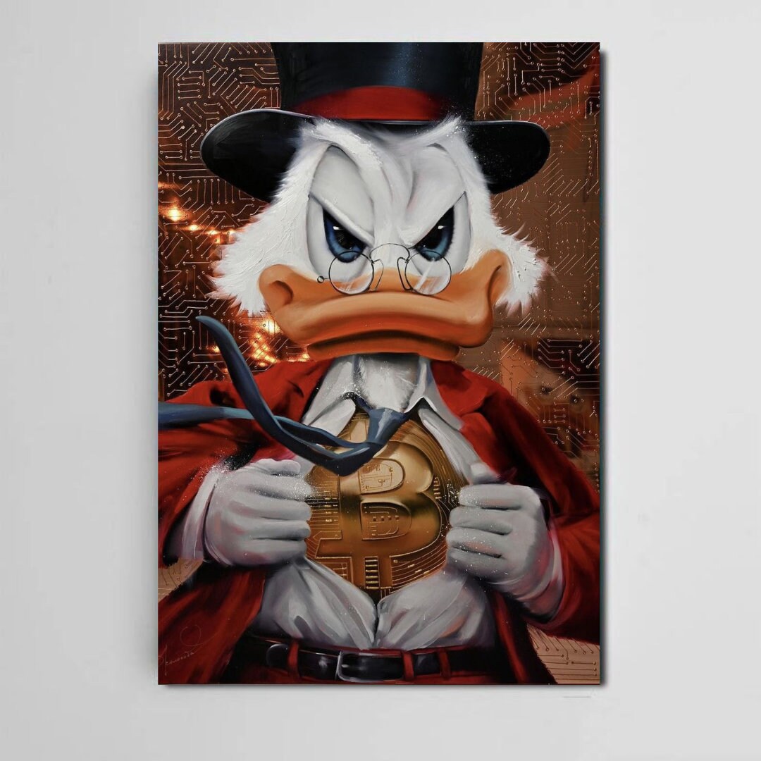 Scrooge McDuck - BITCOIN HERO!