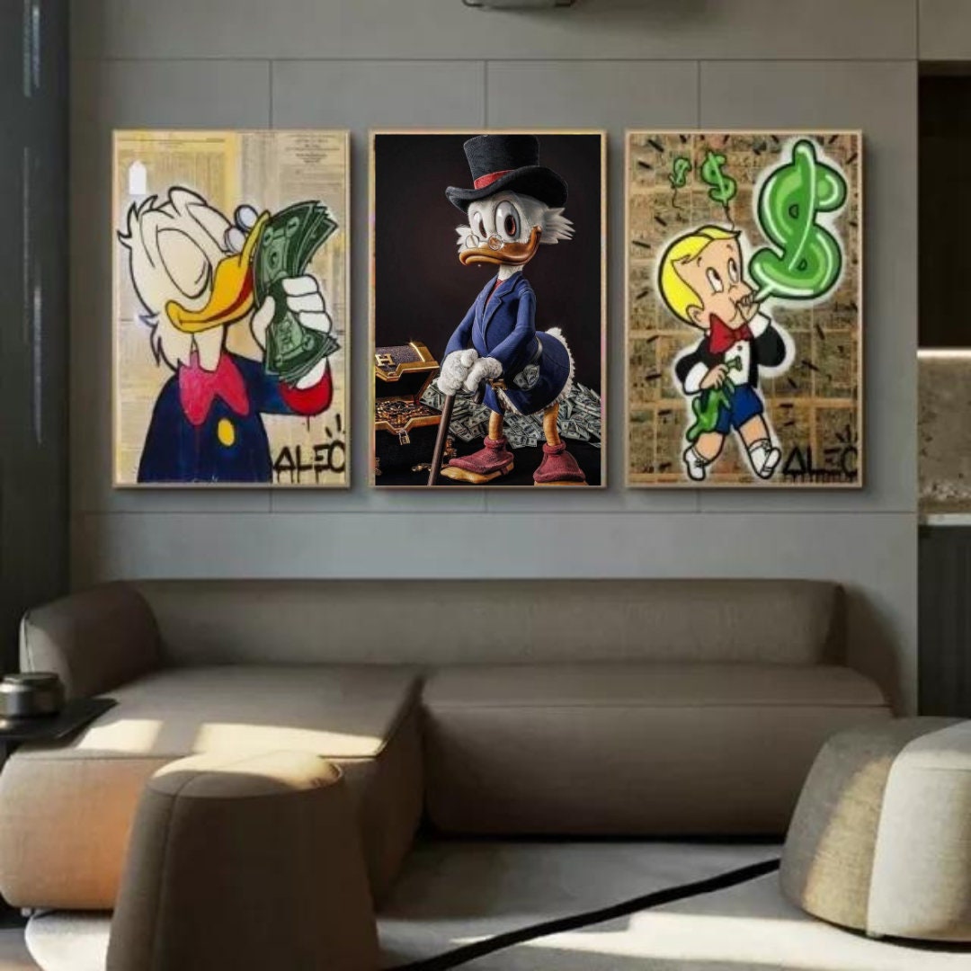 McDuck Scrooge cassaforte dorata