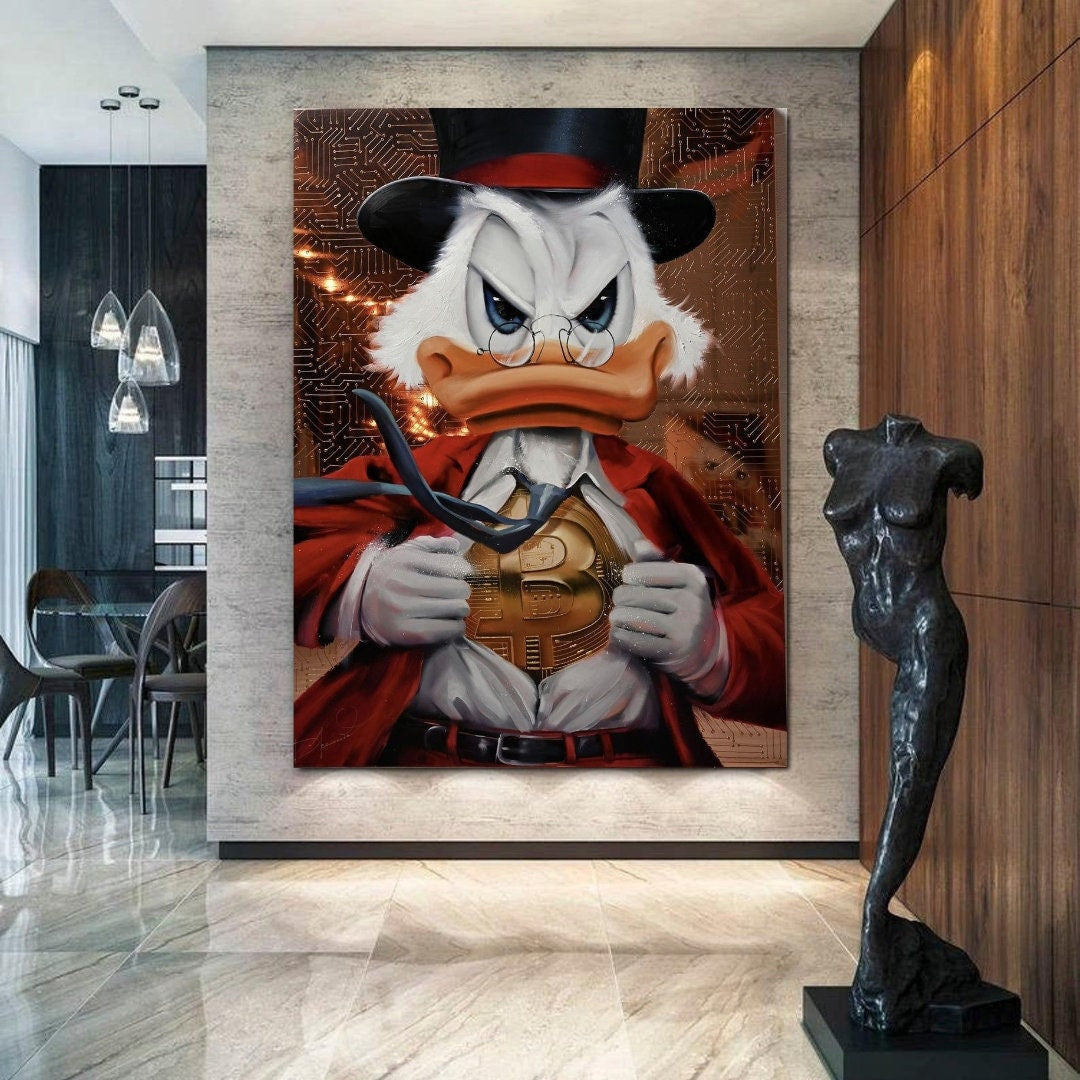 Scrooge McDuck - BITCOIN HERO!