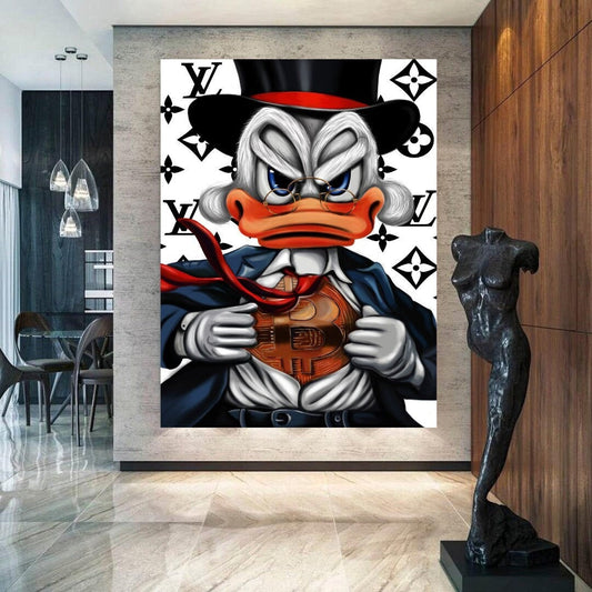 Scrooge Mcduck - Bitcoin Art!