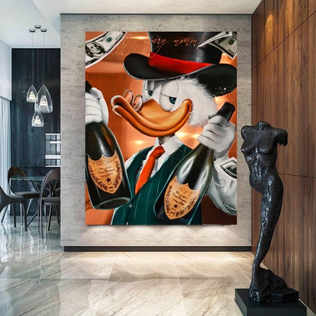 Cheers to Success! Scrooge McDuck Artwork