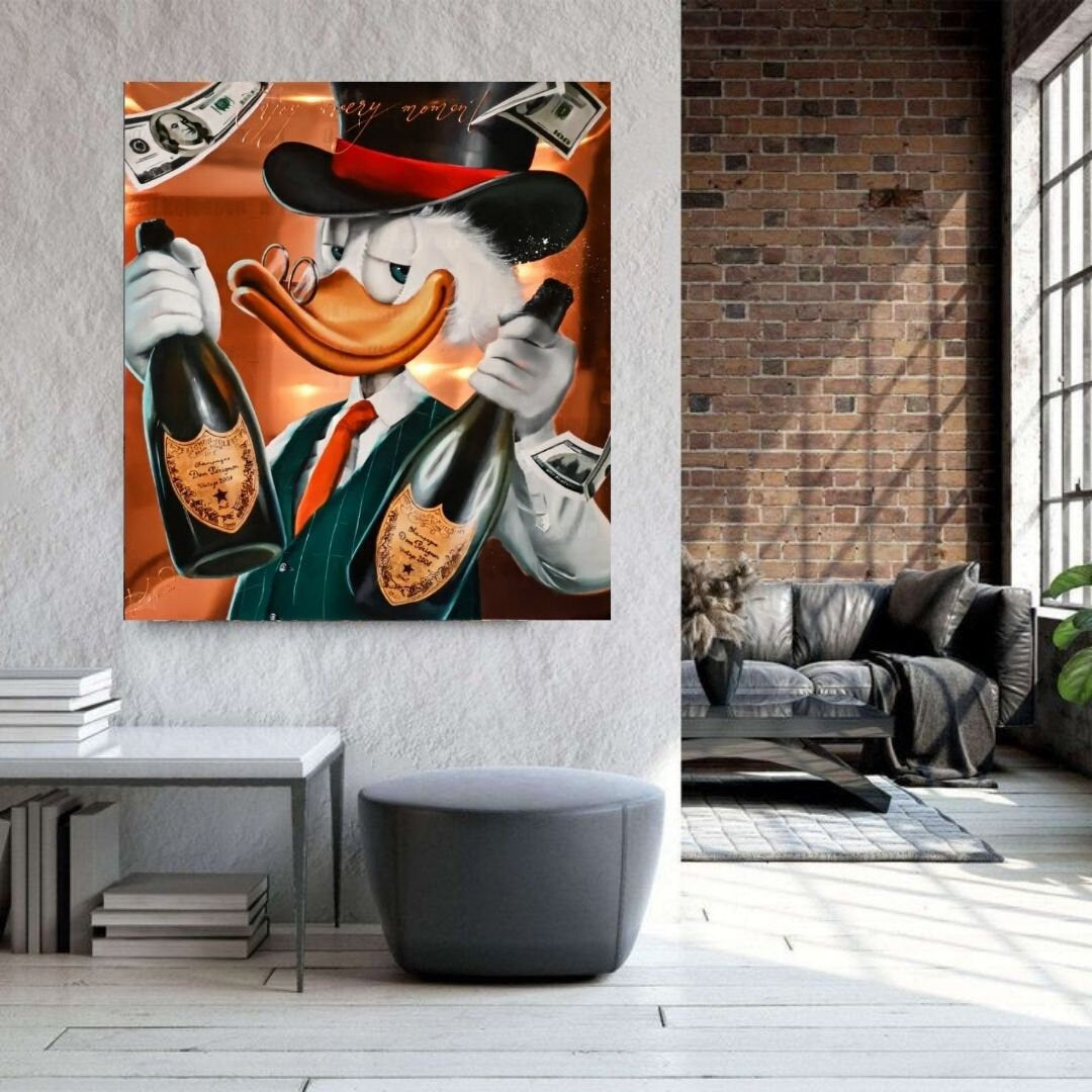 Cheers to Success! Scrooge McDuck Artwork