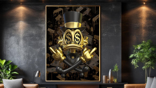 SCROOGE MCDUCK Black Friday Edition Get the large painting of the richest Scrooge McDuck ever and get the small one FREE!